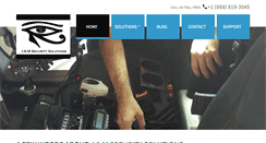 Desktop Screenshot of jandmsecuritysolutions.com